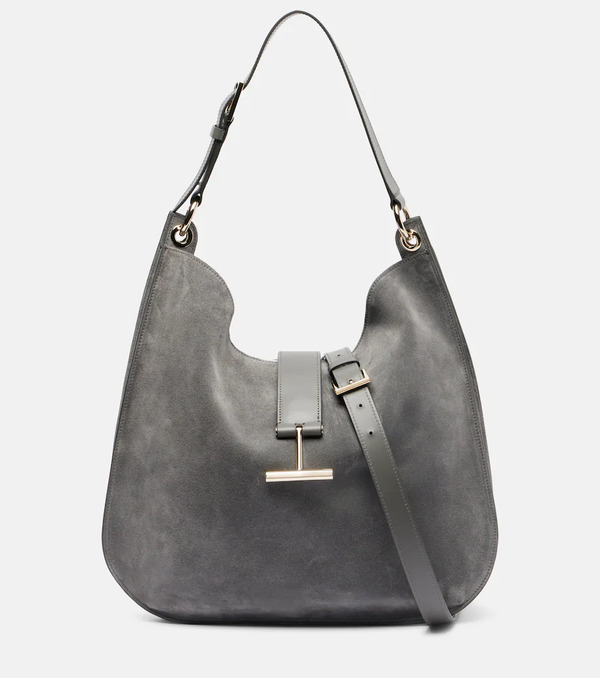  Tom Ford Tom Ford Tara Large Suede Crossbody Bag 