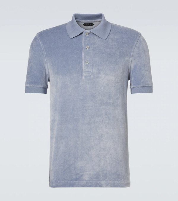 Tom Ford Tom Ford Velvet Polo Shirt 