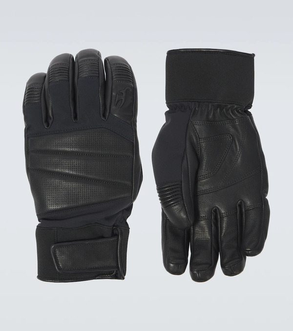  Toni Sailer Toni Sailer Fred Leather Ski Gloves 