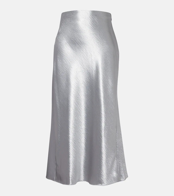  Tory Burch Tory Burch Satin Midi Skirt 