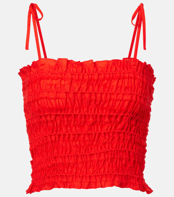  Tory Burch Tory Burch Smocked Tank Top 