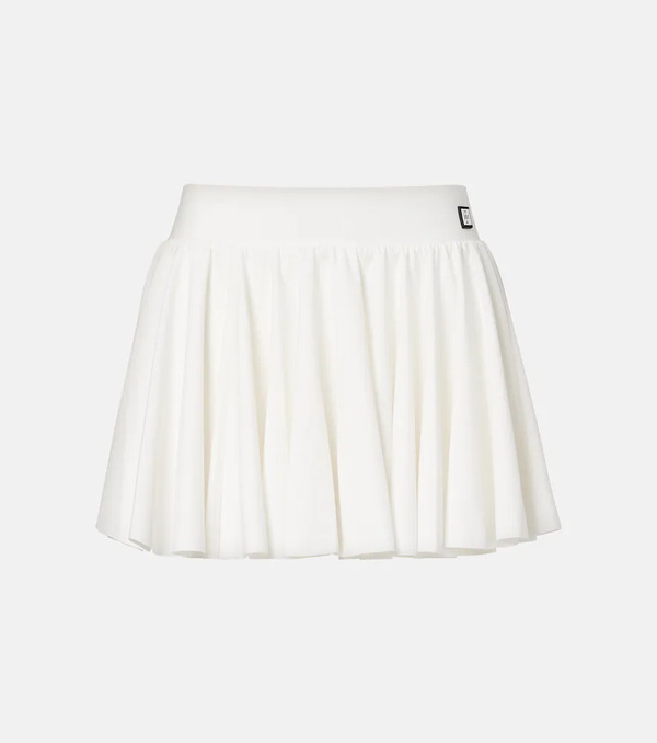  Tory Burch Tory Burch T Monogram Gathered Jersey Skort 