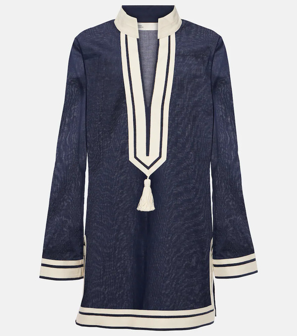  Tory Burch Tory Burch Tasseled Cotton Tunic 