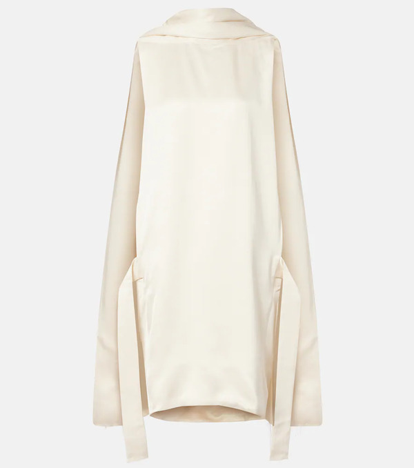  Toteme Toteme Cocoon Deconstructed Satin Minidress 