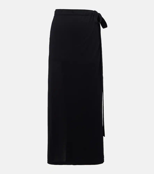  Toteme Toteme Cotton And Silk Midi Skirt 