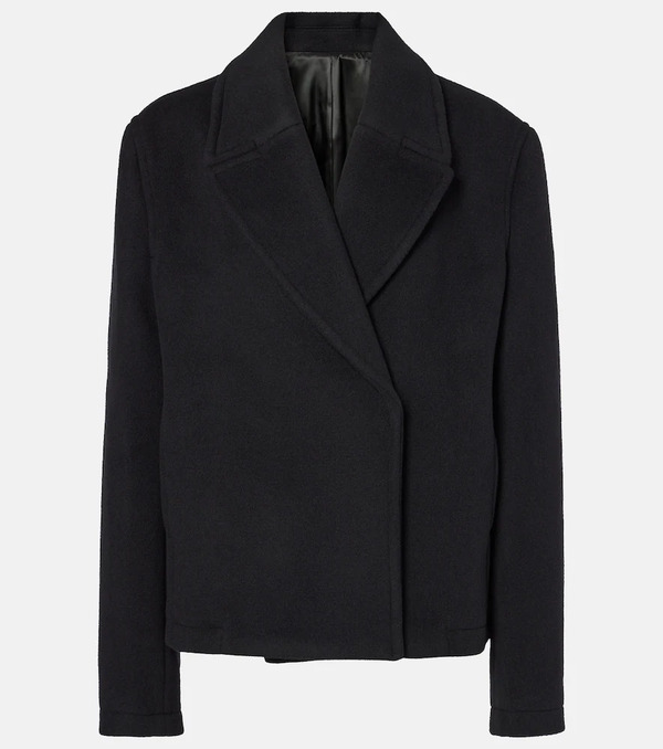  Toteme Toteme Cropped Wool-blend Peacoat 