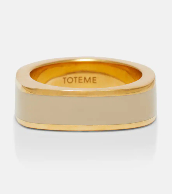  Toteme Toteme Signature 18kt Gold-plated Ring 