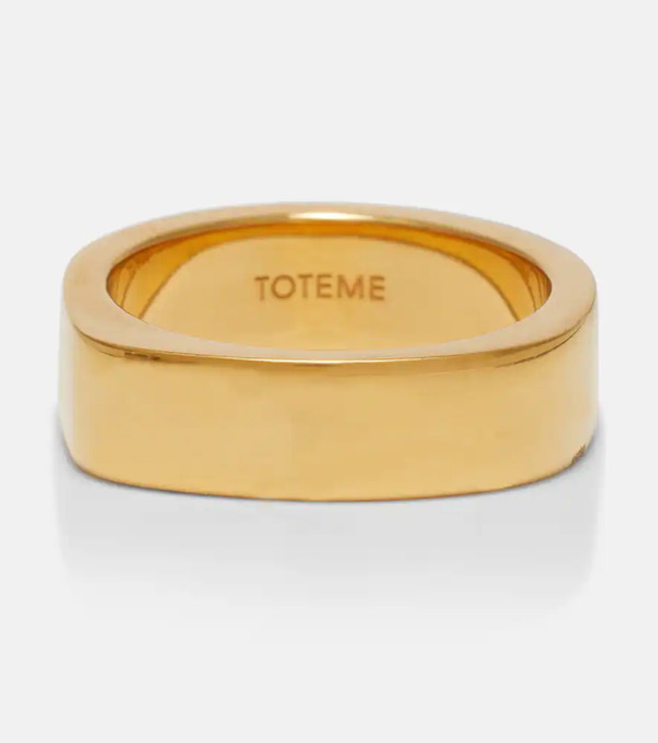  Toteme Toteme Signature18kt Gold-plated Ring 