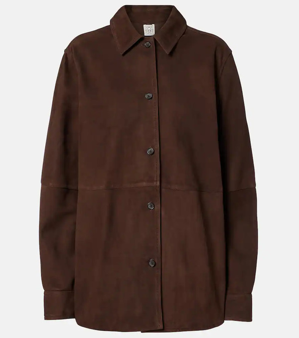  Toteme Toteme Suede Overshirt 