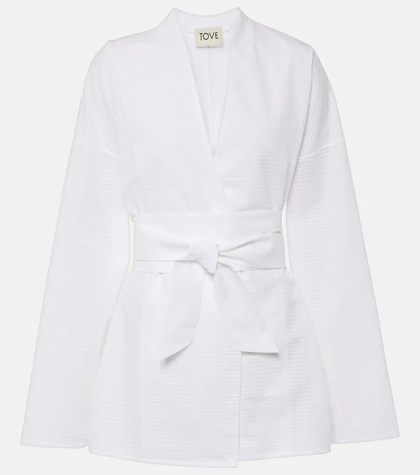 Tove Tove Arya Cotton Wrap Top 