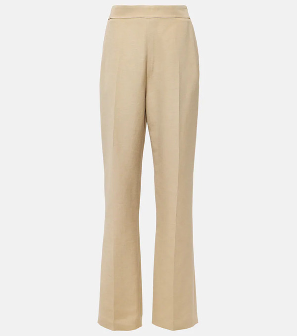  Tove Tove Ilaria Cotton-blend Straight Pants 
