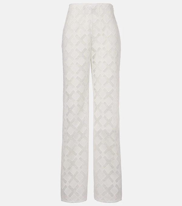  Tove Tove Kaia Embroidered Wide-leg Pants 