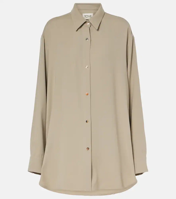  Tove Tove Rumer Wool-blend Shirt 