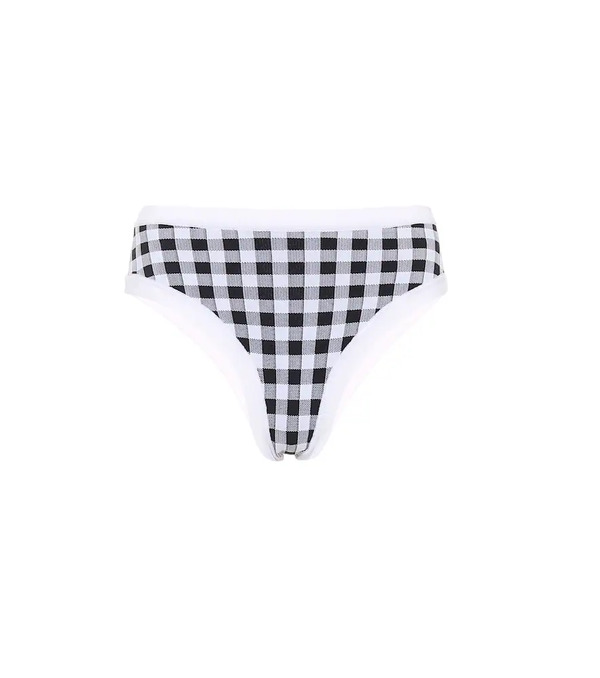  Tropic Of C Tropic Of C La Plage Gingham Bikini Bottoms 
