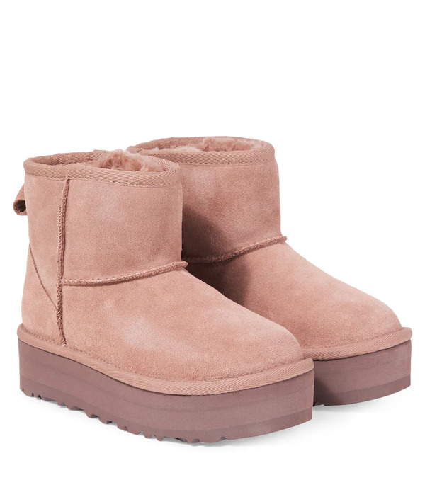  Ugg Kids Ugg Kids Classic Mini Suede Platform Boots 