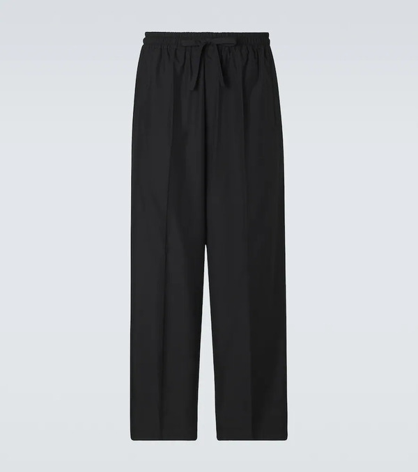  Umit Benan Umit Benan Julian Silk Straight Pants 