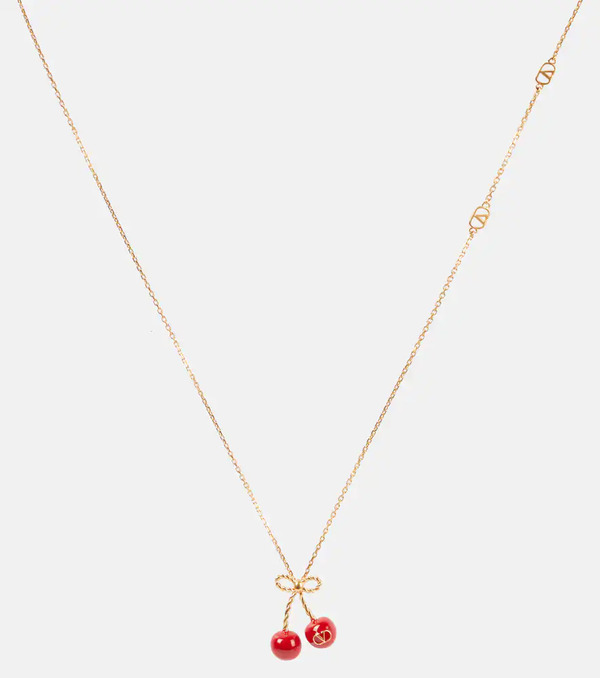  Valentino Valentino Chez Valentino Cherryfic Necklace 