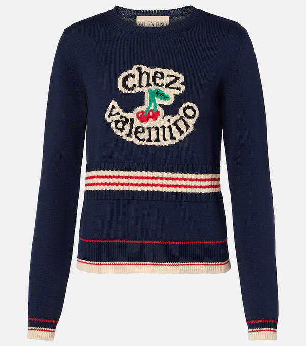  Valentino Valentino Chez Valentino Cotton Sweater 