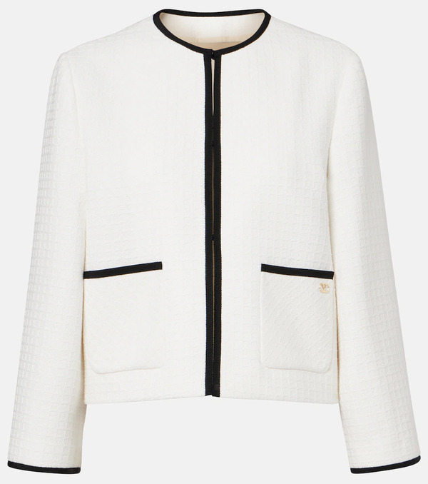  Valentino Valentino Cotton Tweed Jacket 
