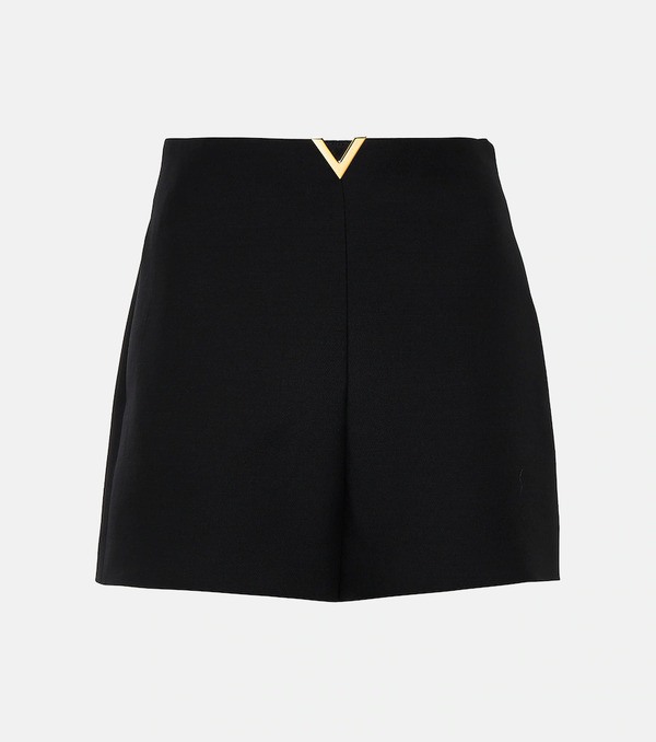  Valentino Valentino Crãªpe Couture Shorts 