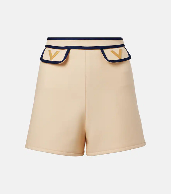  Valentino Valentino Crãªpe Couture Shorts 