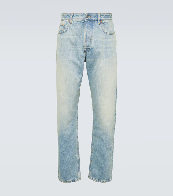  Valentino Valentino Cropped Straight Jeans 