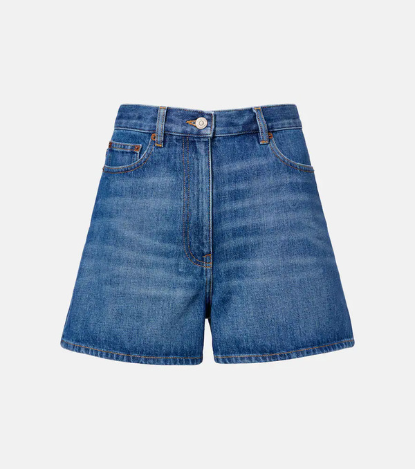  Valentino Valentino Denim Shorts 