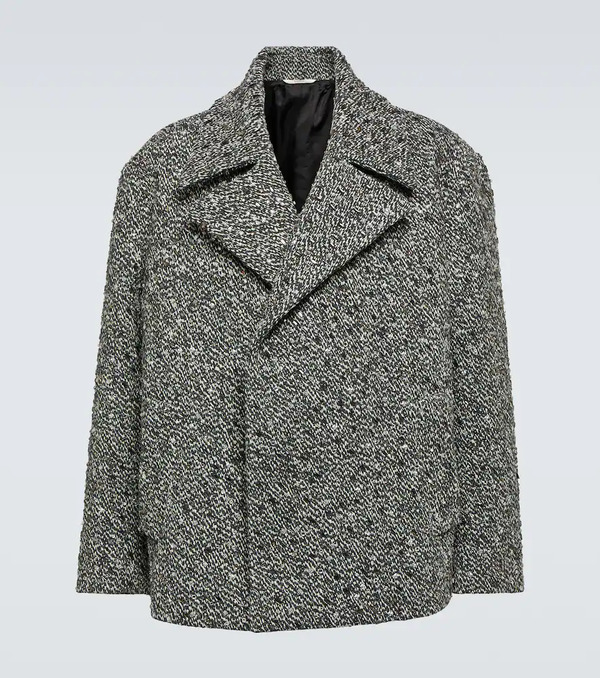  Valentino Valentino Embellished Bouclã© Wool-blend Jacket 
