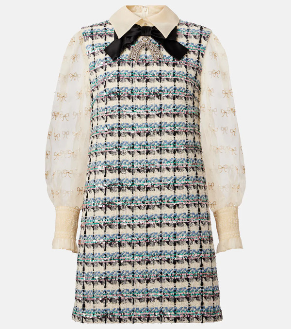  Valentino Valentino Embellished Minidress 