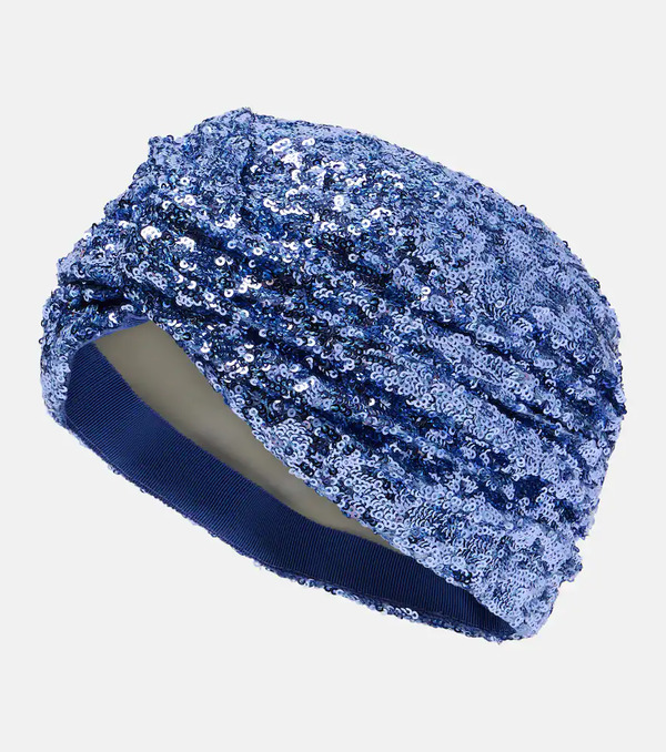 Valentino Valentino Escape Sequined Head Wrap 