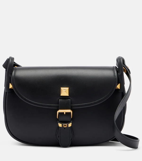  Valentino Garavani Valentino Garavani Flaneuse Rockstud Medium Leather Crossbody Bag 