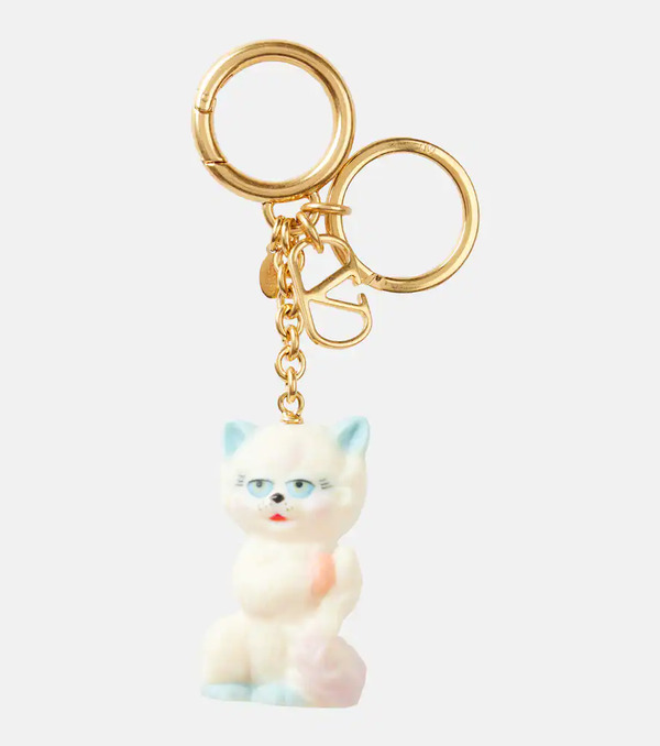  Valentino Garavani Valentino Garavani Le Chat De La Maison Keychain 