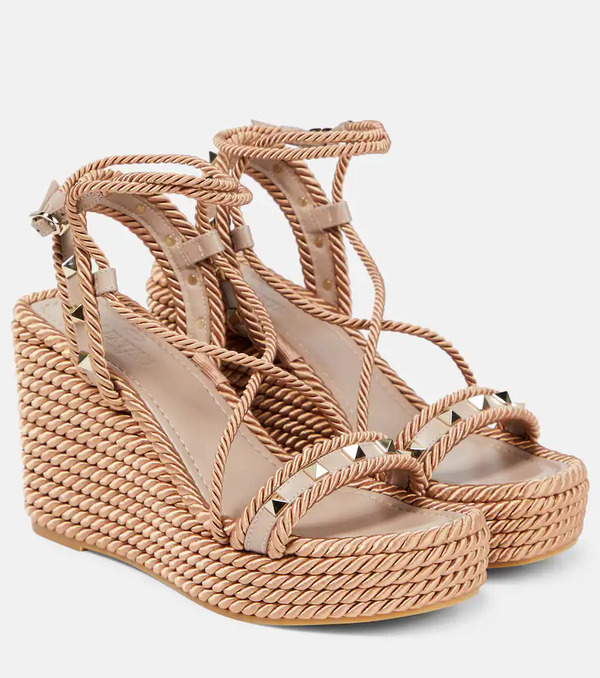  Valentino Garavani Valentino Garavani Rockstud Espadrille Sandals 