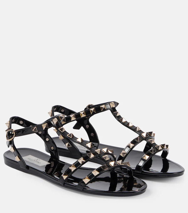  Valentino Garavani Valentino Garavani Rockstud Pvc Sandals 