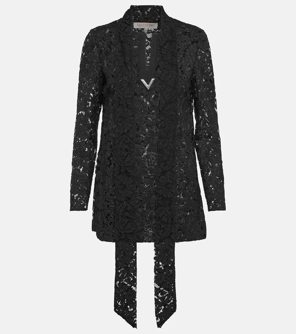  Valentino Valentino Guipure Lace Top 