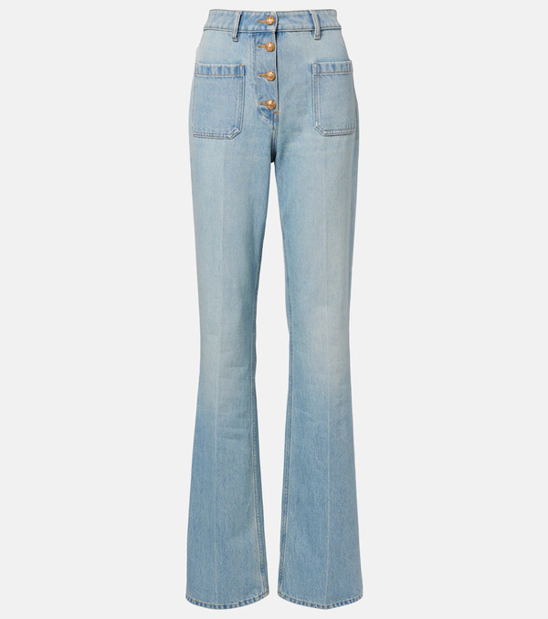 Valentino Valentino High-rise Straight Jeans 