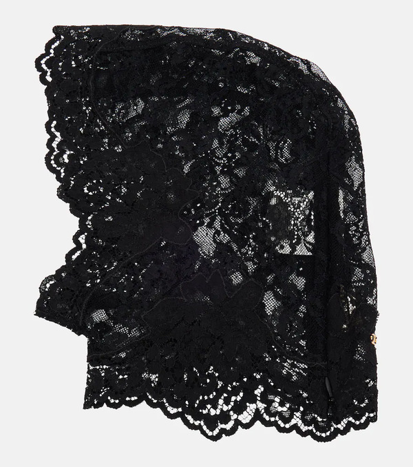  Valentino Valentino Lace Hood 