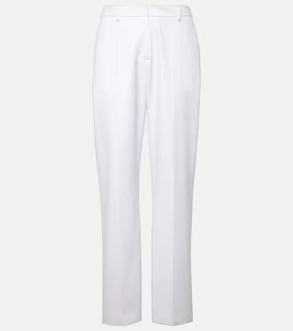  Valentino Valentino Low-rise Cotton Slim Pants 