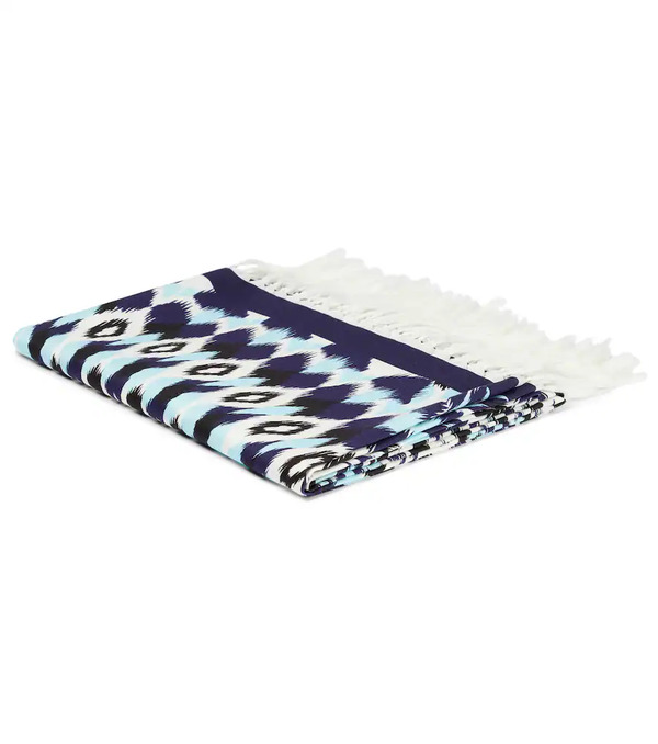  Valentino Valentino Printed Cotton Beach Towel 