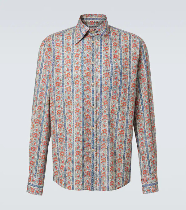  Valentino Valentino Printed Cotton Shirt 