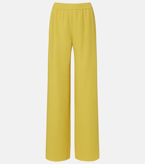  Valentino Valentino Silk Wide-leg Pants 