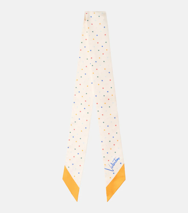  Valentino Valentino Starry Silk Scarf 