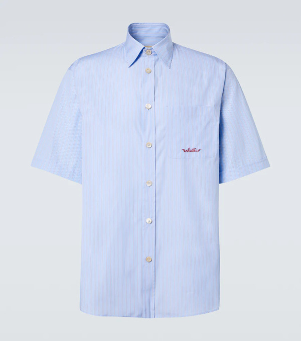  Valentino Valentino Striped Cotton Shirt 