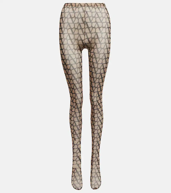  Valentino Valentino Toile Iconographe Tights 