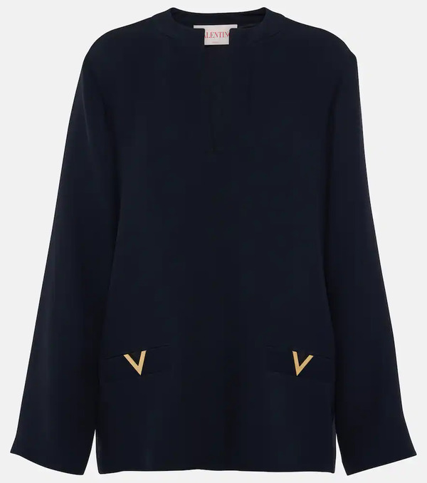  Valentino Valentino Vgold Cady Couture Top 