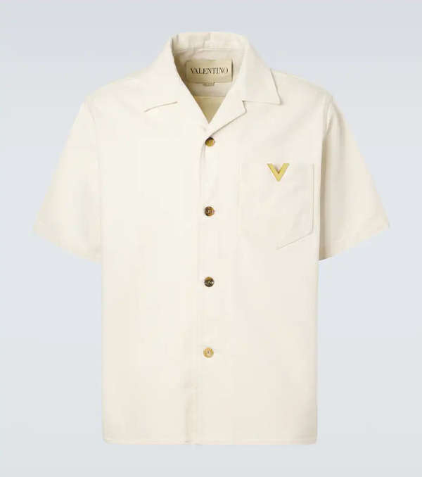  Valentino Valentino Vgold Denim Shirt 