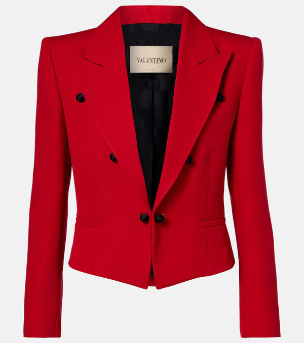  Valentino Valentino Virgin Wool Blazer 