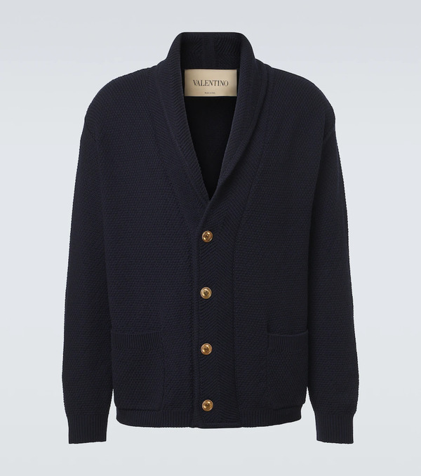  Valentino Valentino Virgin Wool Cardigan 