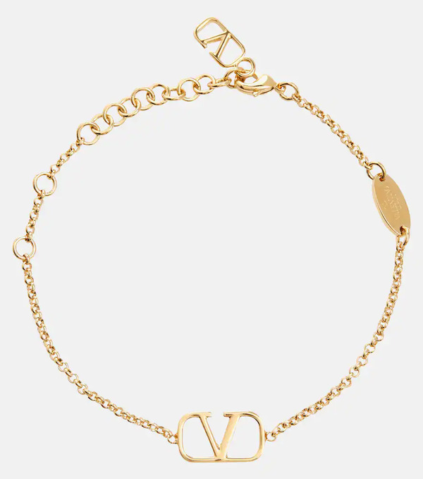  Valentino Valentino Vlogo Chain Bracelet 