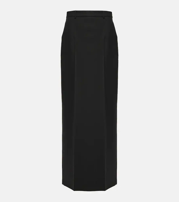  Valentino Valentino Wool-blend Maxi Skirt 